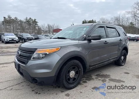 2015 Ford Explorer Police Interceptor z USA, uszkodzony, nr VIN 1FM5K8AR5FGA09669